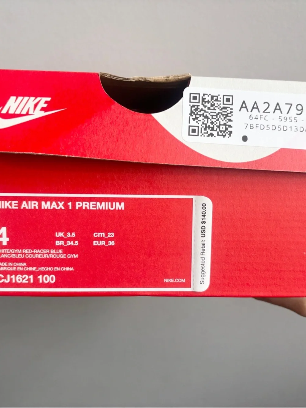 NEW Nike Air Max 1 Premium 